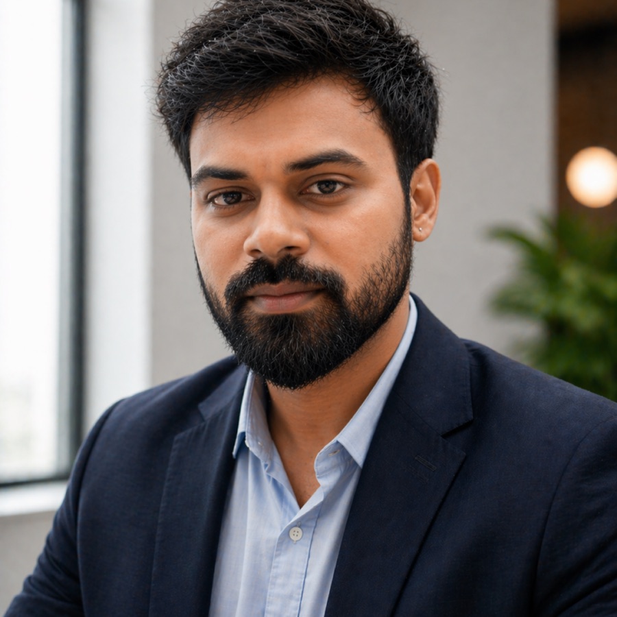 Portrait of Krishna Prasad